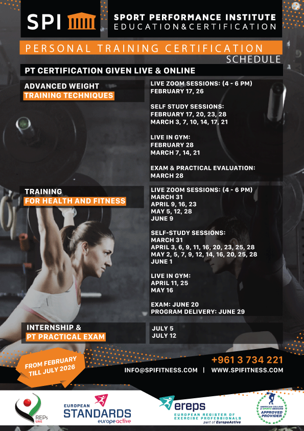 Personal Training Certification
